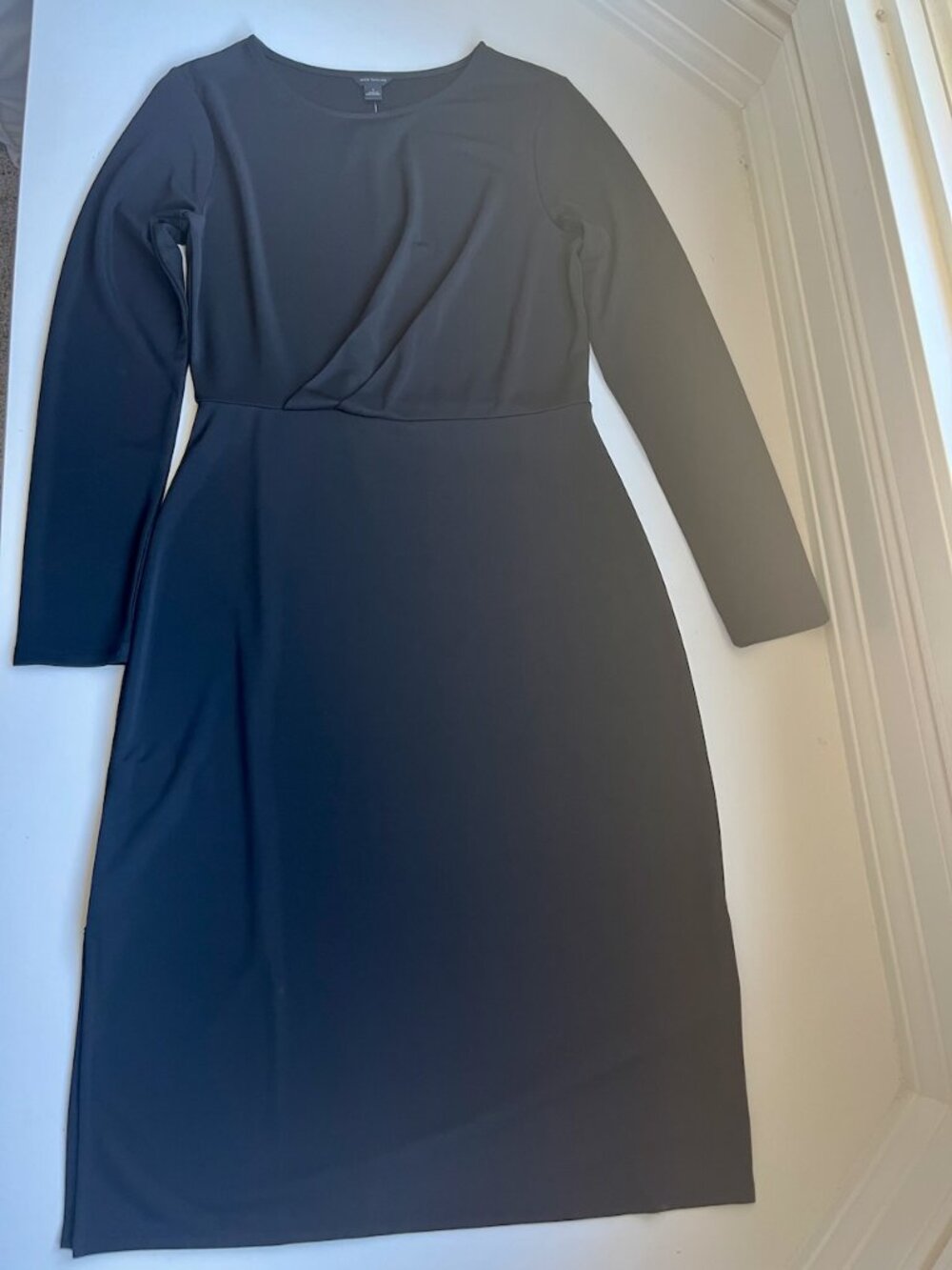 Ann Taylor NWT Black Long Sleeved Dress